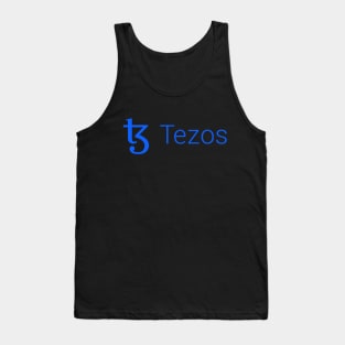 Tezos  Crypto Cryptocurrency XTZ  coin token Tank Top